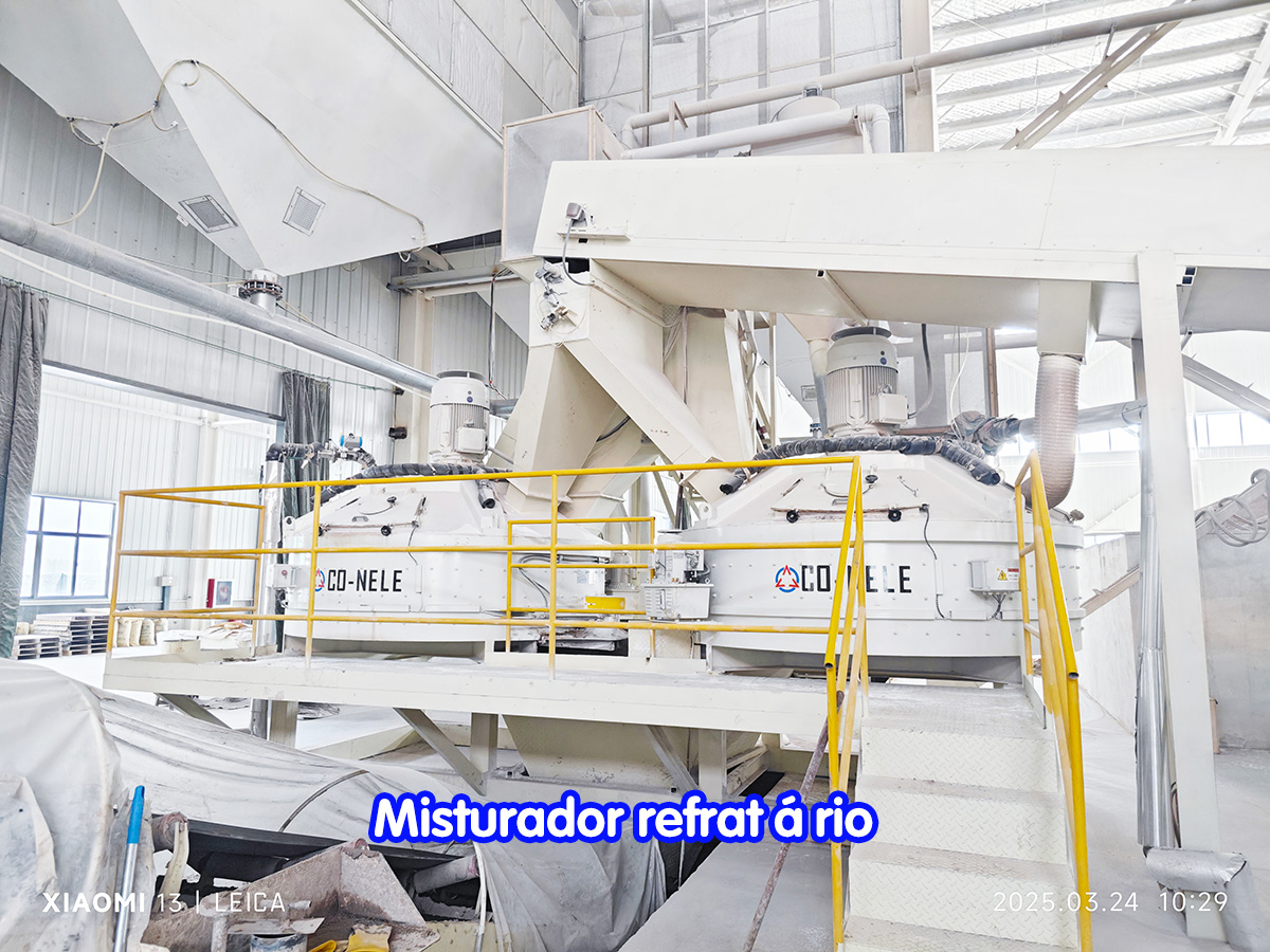 Misturador refratário